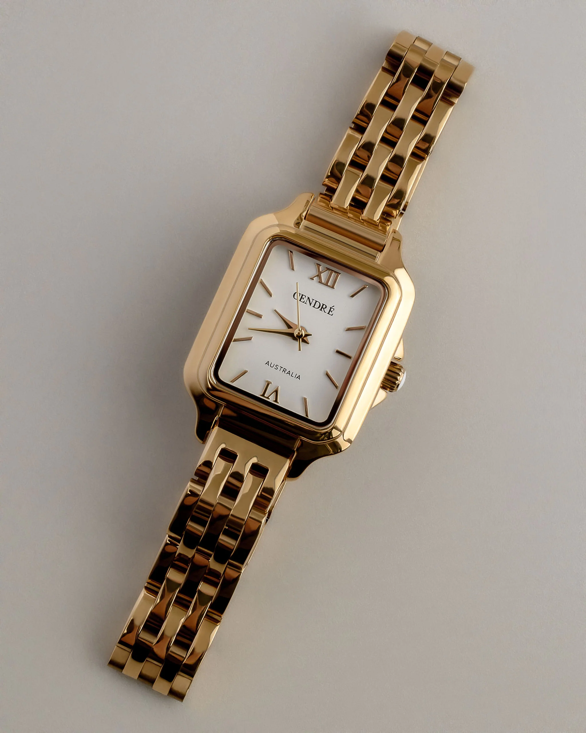 Ava Watch | White | 18K Gold - Image 4