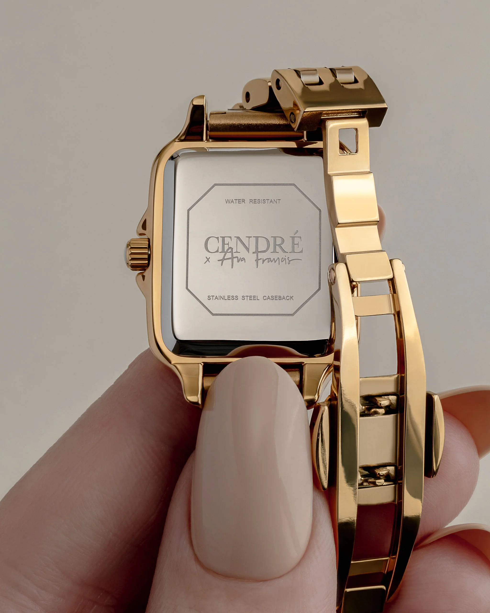Ava Watch | White | 18K Gold - Image 5
