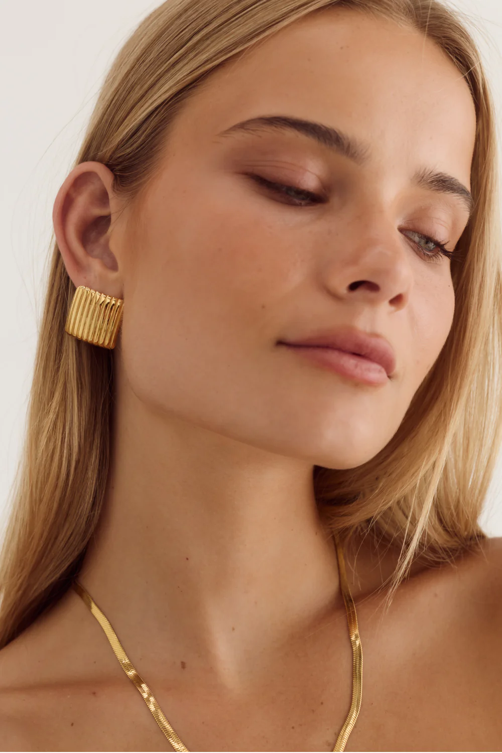 Beau Snake Necklace | 18K Gold - Image 4