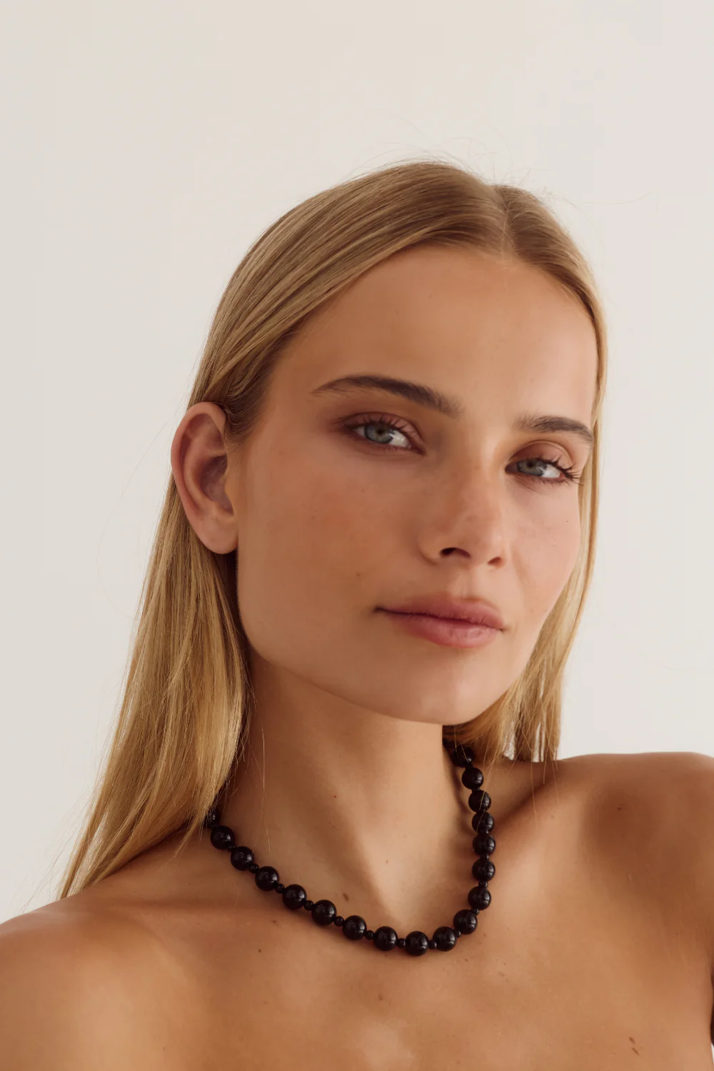 Constance Necklace | Black Agate - Image 3