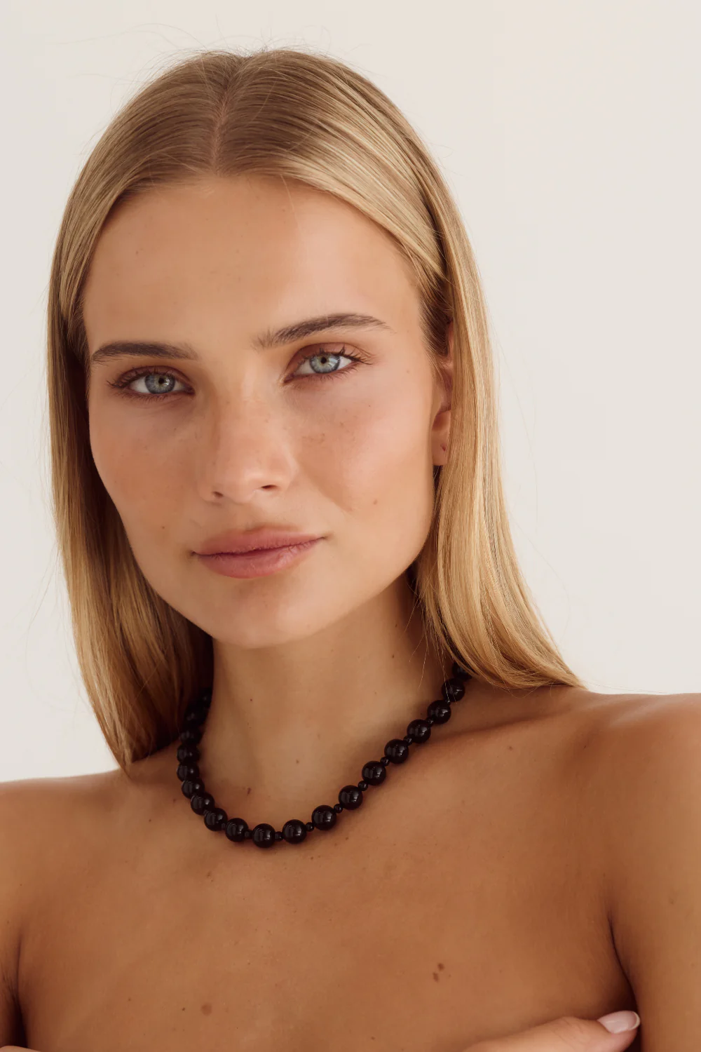 Constance Necklace | Black Agate - Image 5