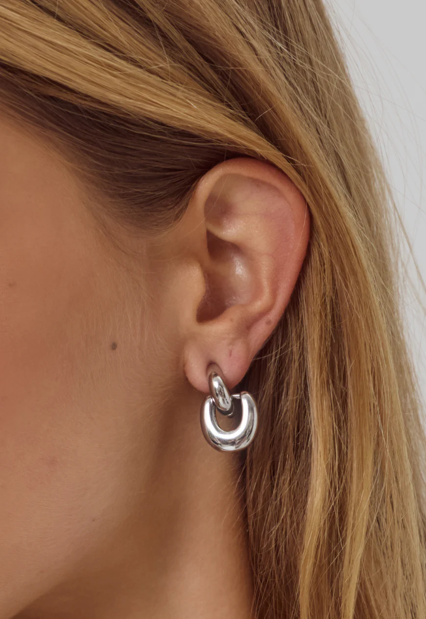 Gabrielle Earrings | Silver - Image 3
