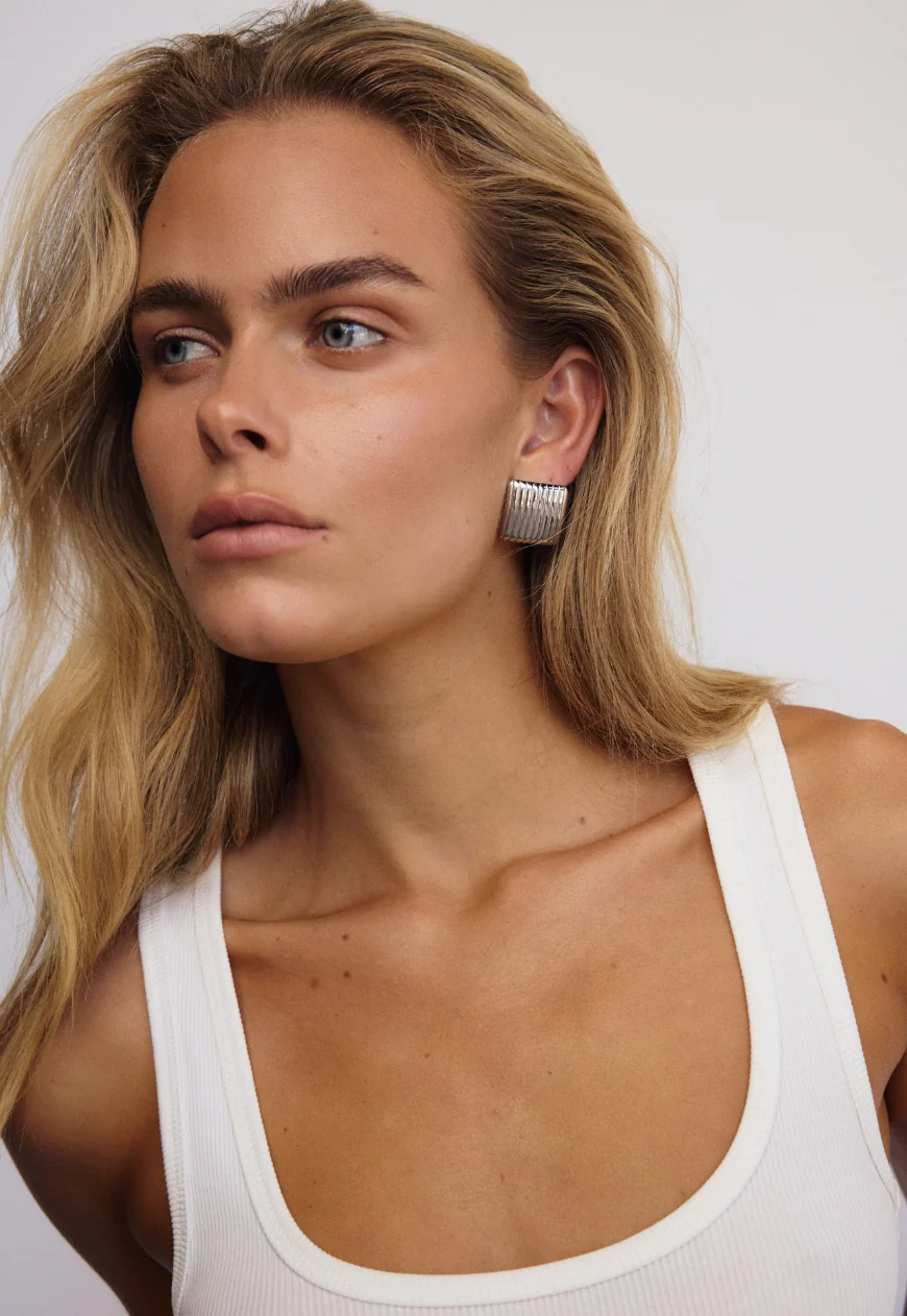 Mara Earrings | Silver - Image 3