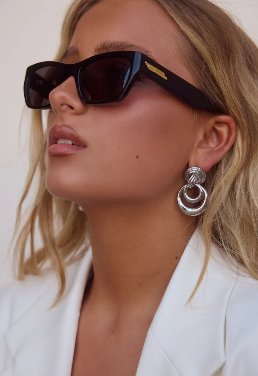 Matilda Earrings | Silver - Image 4